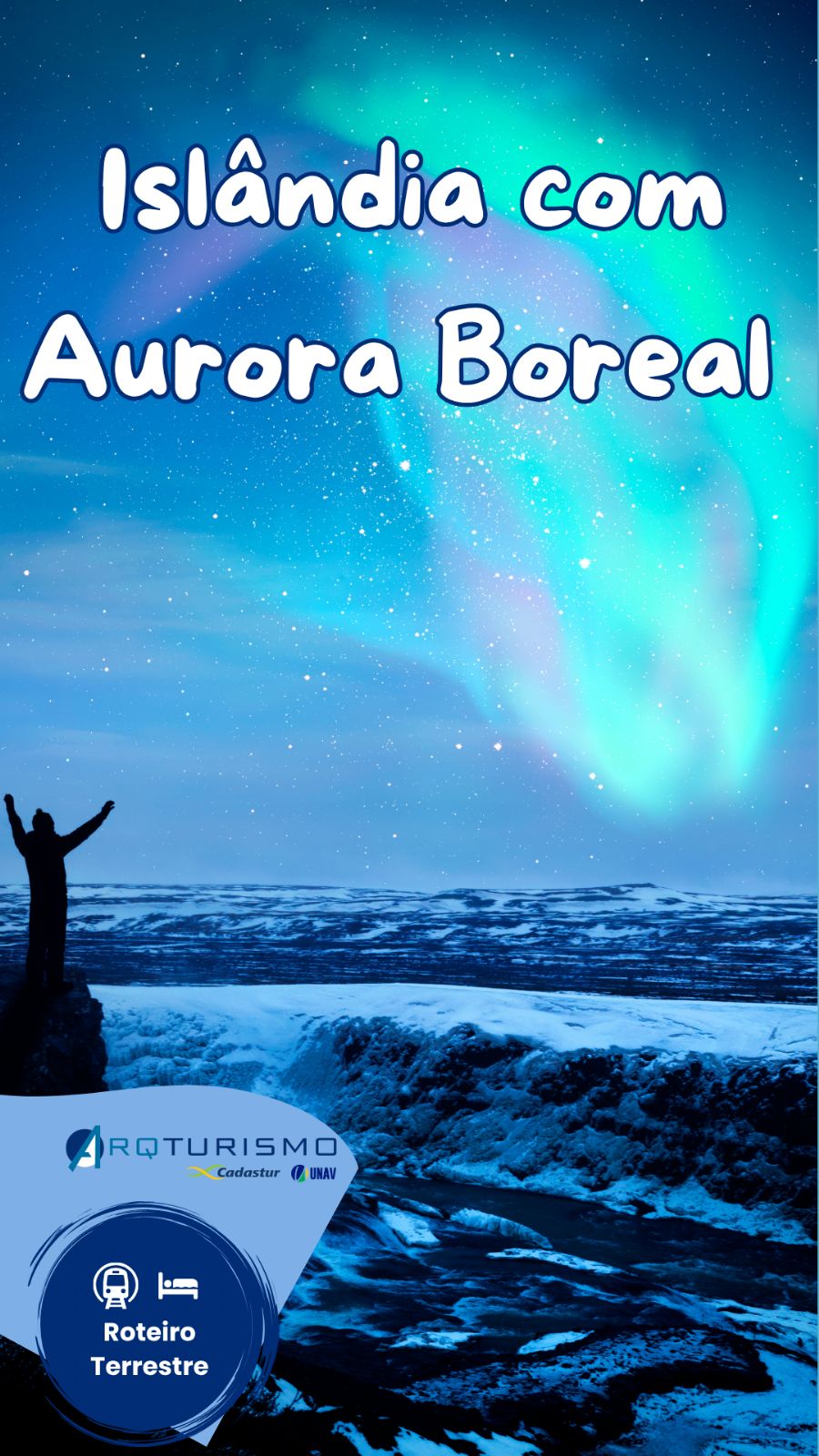 Islândia com Aurora Boreal